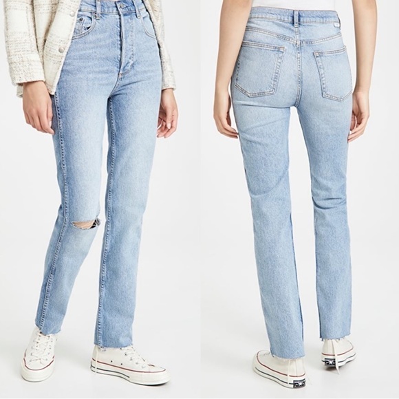 Boyish Denim - Boyish The Dempsey Straight Leg Jeans in Big Sleep Light Wash